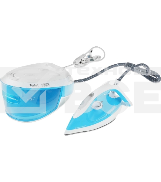 Парогенератор Tefal SV8002E0, голубой/белый