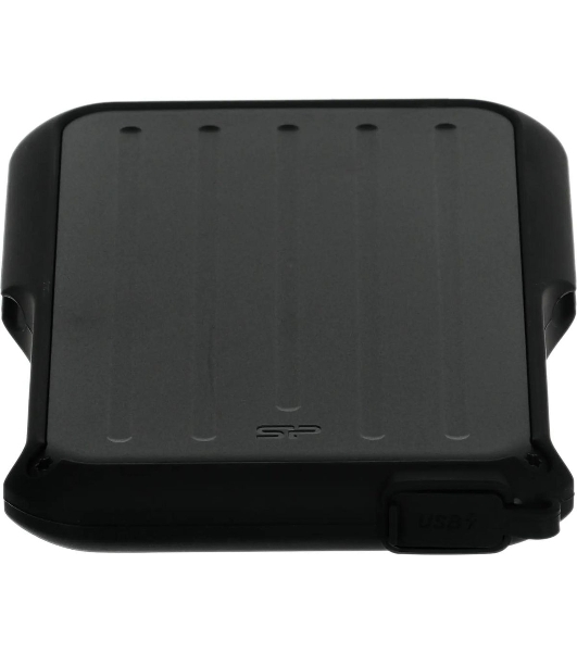 Внешний HDD 2.5' Silicon Power Armor A66, 1TB, USB 3.2 Gen 1 Type-A, 5400 rpm, чёрный