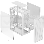Компьютерный корпус Ocypus Gaммa C50 без БП белый (Gaммa-C50-WHG000XX-GL), фото7