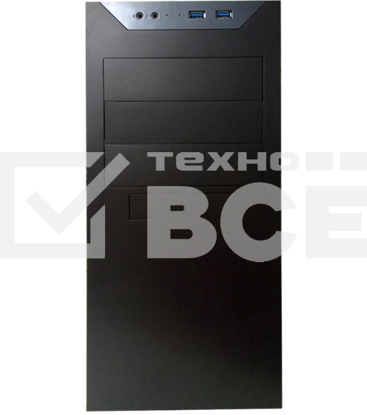 Компьютерный корпус Midi Tower Powerman/InWin BA833BK PM-600ATX-F U3.0*2+A(HD) Mid-ATX 6125674