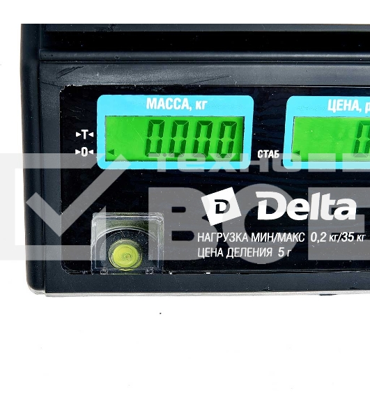 Весы торговые DELTA ТВН-35 до 35кг/5г