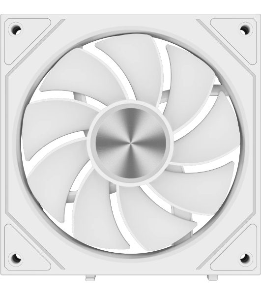 Вентилятор для корпуса PcCooler F3 X120R WH Reverse ARGB 120х120x25 белый 4-pin 28.4дБ (F3 X120R ARGB WH) Ret