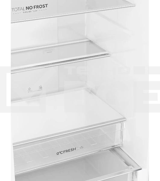 Холодильник Haier CEF536CWG белый двухкамерный 240/105 л морозилка снизу, No Frost