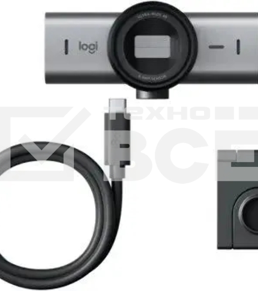 Веб-камера Logitech MX Brio черный 8.5Mpix (3840x2160) USB3.0 с микрофоном (960-001549)