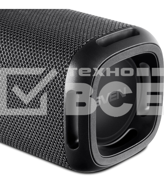 Колонка портативная Sven АС PS-155 черный 10W 1.0 BT/3.5Jack 1800mAh (SV-022334)