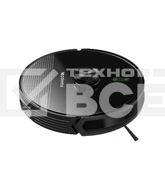 Робот-пылесос TopDevice TDSRC003_BK черный, 40 Вт, 2600 мА·ч Li-Ion, уборка влажная/сухая, пылесборник контейнер 0.4 л