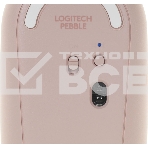 Мышь беспроводная Logitech Pebble M350 розовый, 1000 dpi, радиоканал, Bluetooth, USB, кнопки - 3, фото9