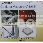 Пылесос Samsung VCC4140V3A синий, 320/1600 Вт, уборка сухая, пылесборник мешок 3 л, фото2