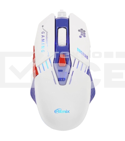 Мышь проводная Ritmix ROM-400 White