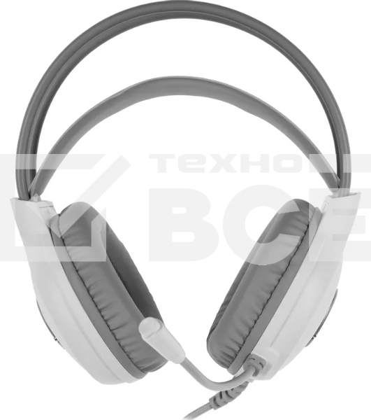 Гарнитура A4Tech Fstyler FH300U белый, проводная, подсветка