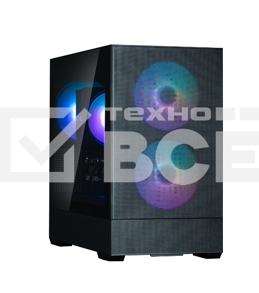 Компьютерный корпус ZALMAN P30 AIR, MATX, BLACK, WINDOW, 2xCombo (3.5'' or 2.5''), 3x2.5