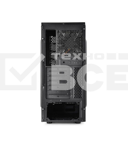 Компьютерный корпус Deepcool TESSERACT BF (DP-CCATX-TSRBFBK), без БП, черно-синий, ATX, видеокарта до 310мм, высота кулера для процессора до 165мм, 7 слотов расширения, 2 отсека 5.25