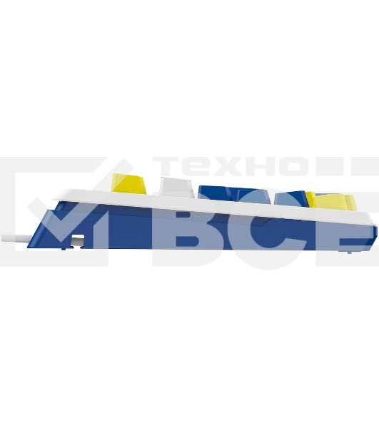 Клавиатура A4Tech Bloody B950 проводная USB синий/белый