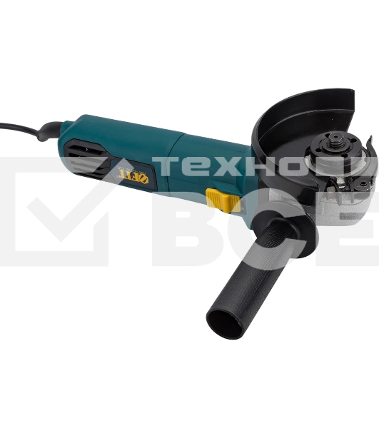 Углошлифовальная машина FIT AG-125/810, 810 Вт, 5000-12000 об/мин, БсК 125 мм, 2,2 кг, мал., регулир.оборотов, коробка
