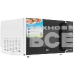 Микроволновая печь BBK 25MWS970TWB белый, 25 л, 900 Вт, поворотный механизм/кнопки, фото3