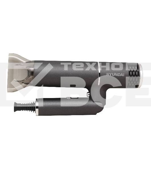 Фен Hyundai H-HD0765 1200Вт графит/хром