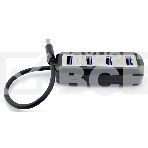 Разветвитель USB 3.0 BPH-1816U2 4порт. черный, фото 1