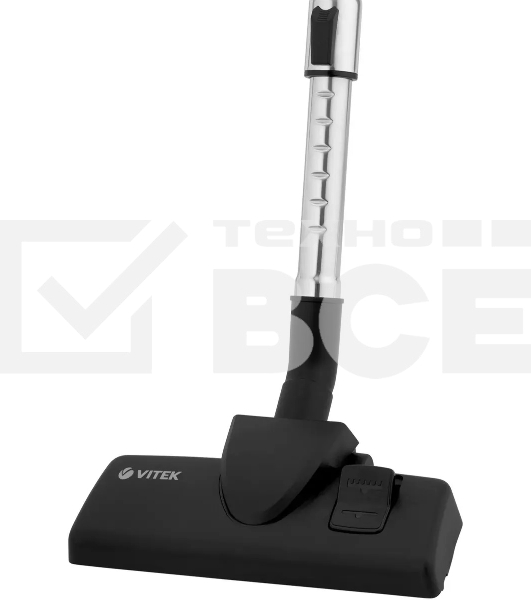 Пылесос Vitek VT-1828 серый, 300/1600 Вт, уборка сухая, пылесборник мешок 3 л