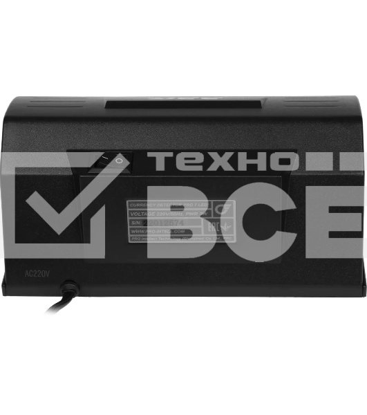 Детектор банкнот PRO 7 LED Т-06742 просмотровый мультивалюта