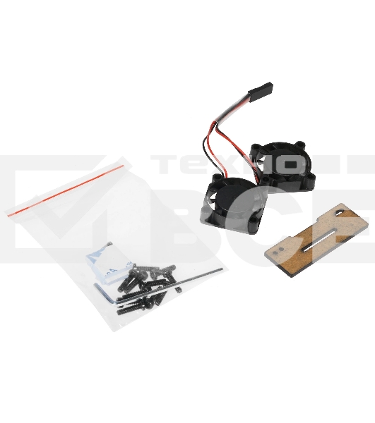 Корпус Qumo Aluminum case with black fan, Raspberry Pi 4, black(RS022)