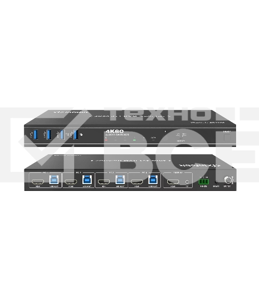 Коммутатор Infobit iSwitch 401HK 4K60 HDMI 4x1 KVM Switcher