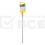 Бур по бетону Denzel цельная крестовая пластина, 6x265 мм, SDS PLUS, фото4