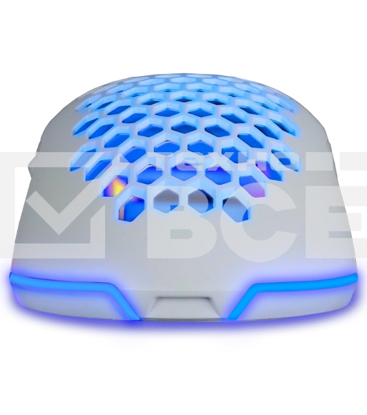 Мышь беспроводная SVEN RX-G980W белая (6+1кл. 50-26000 DPI, ПО, RGB-подсветка, игров. упак)