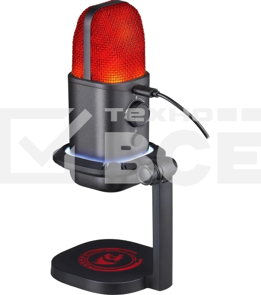 Игровой стрим микрофон Redragon Echowave GM305 USB,омнидир/кардиоид,подсветка_1