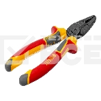 Плоскогубцы комбинированные Denzel диэлектрические трехкомпонентные рукоятки до 1000 В, 165 мм, фото3