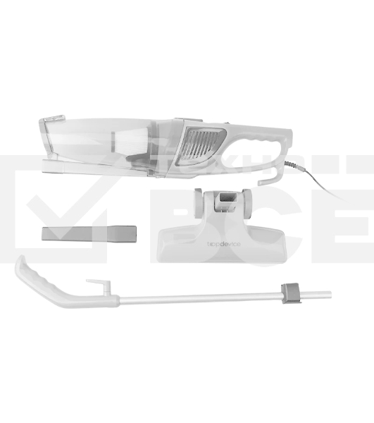 Вертикальный проводной пылесос Topdevice CVC100, белый (TDCVC100_WH)