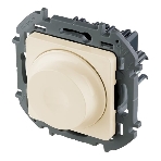 Светорегулятор поворотный Legrand без нейтрали, 300 Вт, слоновая кость, фото2