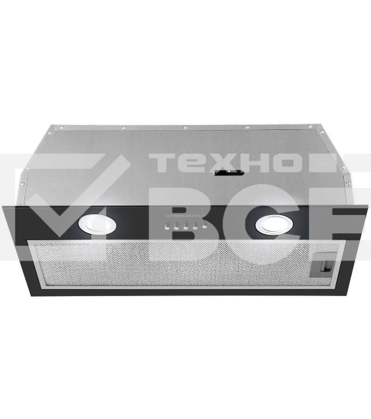 Вытяжка встраиваемая Maunfeld THAMES 601PM черный, 60 см, 850 куб. м/ч, 44 дБ