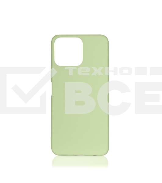 Чехол (клип-кейс) DF hwCase-106, для Honor X8, светло-зеленый hwcase-106 (light green)