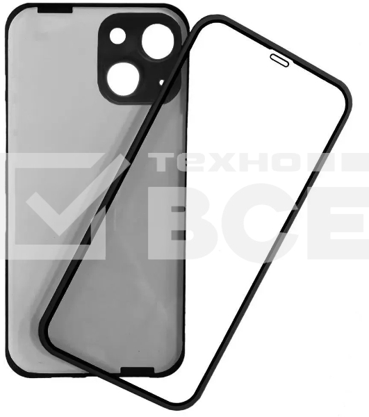 Чехол (клип-кейс) GRESSO Smart Slim 360, для Apple iPhone 13, черный gr17smt501