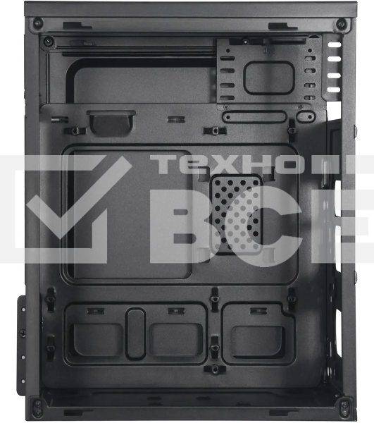 Компьютерный корпус Digma DCC-MN303 черный без БП mATX 1x80mm 2x120mm 1xUSB2.0 1xUSB3.0 audio