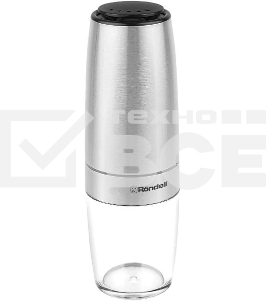Мельница для перца и соли Rondell Loft Professional RD-1508, стальной