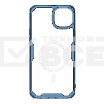 Чехол Nature TPU Pro Magnetic Case, синий, (AP IP15), фото 1