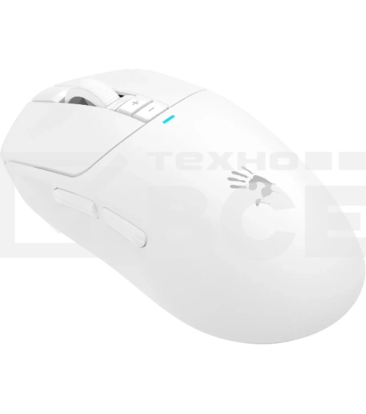 Мышь беспроводная/проводная A4Tech Bloody R72 Ultra белый, 20000 dpi, радиоканал, USB-C, кнопки - 7