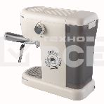 Кофеварка рожковая Endever Costa-1096 бежевый, исп. кофе - молотый, 1 л, 1400 Вт, 15 Бар, фото4