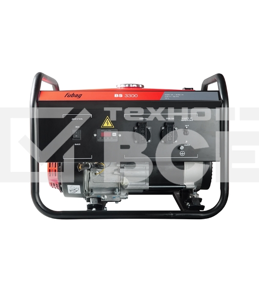 Электрогенератор бензиновый FUBAG BS 3300, 3.3 кВт, 74 дБ, 46.5 кг