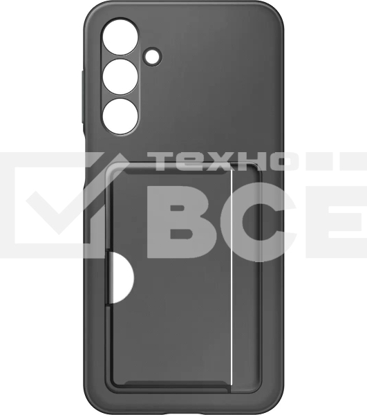 Чехол (клип-кейс) Samsung для Samsung Galaxy A16 Card Slot Case A16 черный (EF-OA166TBEGRU)