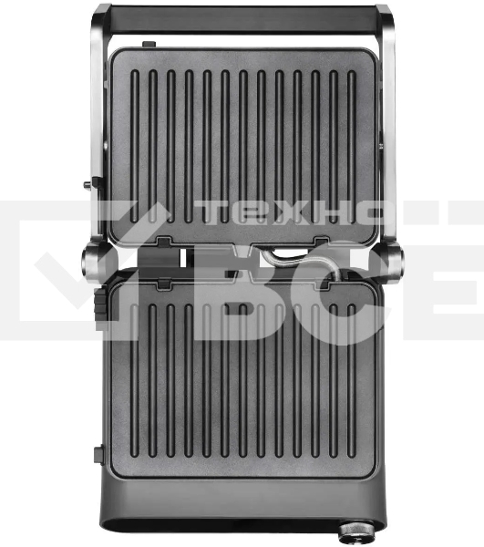 Гриль Redmond SteakMaster GM-303 cерый, 2200 Вт, дисплей, таймер, антипригарное покрытие