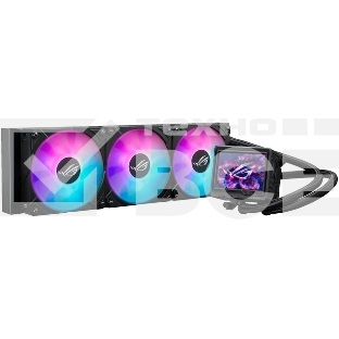 Жидкостная система охлаждения ASUS ROG RYUJIN III 360 ARGB EXTREME 90RC0131-M0EAY0 черный 120мм алюминий+медь 2800rpm 36db 4-pin 305W
