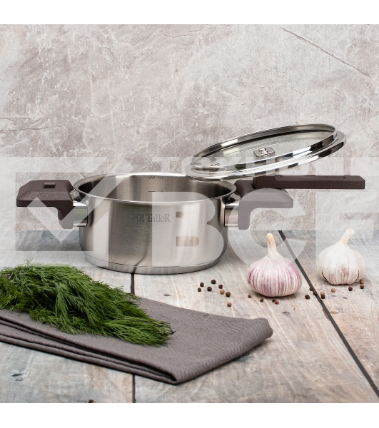 Кастрюля TalleR TR-17306 Метод нержавеющая сталь 18/10, 1,4 л