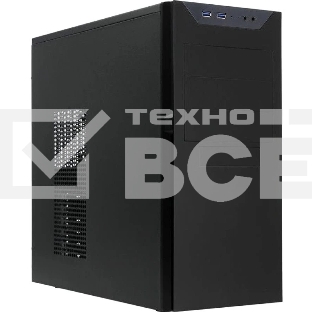 Компьютерный корпус Midi Tower Powerman/InWin BA833BK PM-600ATX-F U3.0*2+A(HD) Mid-ATX 6125674