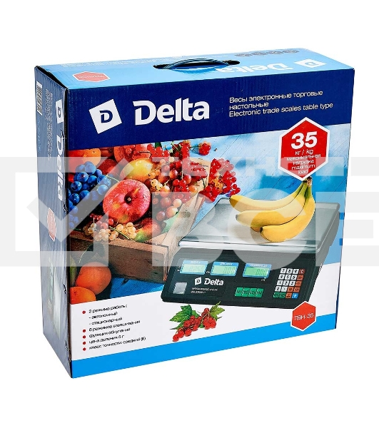 Весы торговые DELTA ТВН-35 до 35кг/5г