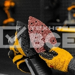 Треугольник абразивный Denzel на ворc. подложке под 