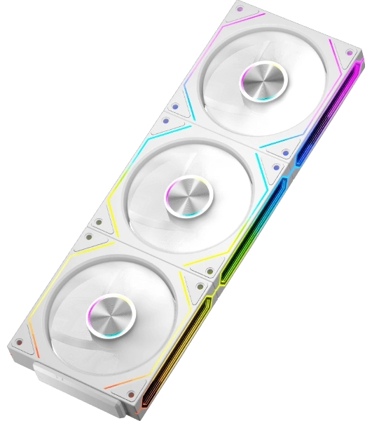 Вентилятор для корпуса PcCooler F3 X120R WH Reverse ARGB 120х120x25 белый 4-pin 28.4дБ (F3 X120R ARGB WH) Ret