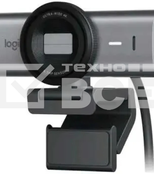 Веб-камера Logitech MX Brio черный 8.5Mpix (3840x2160) USB3.0 с микрофоном (960-001549)