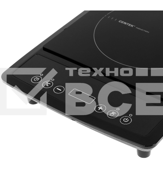Плита настольная индукционная Centek CT-1518 2000Вт 8 настроек мощности, LED-дисплей таймер, сенсор. управл.